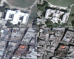 Haiti Imagery in Google Earth