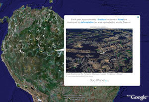 Yann Arthus-Bertrand layer in Google Earth