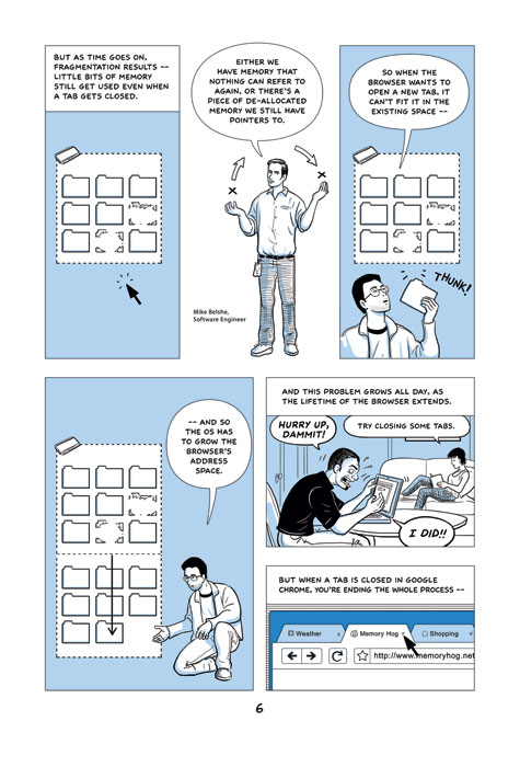 Scott McCloud's Comic Explaining Google Chrome