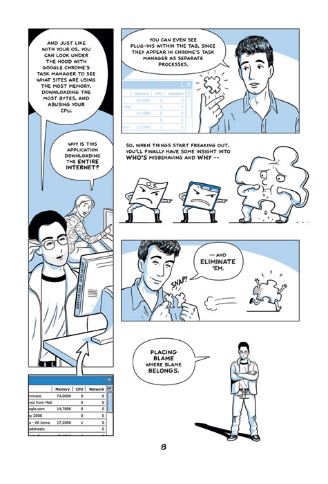 Google Chrome comic: Page 8