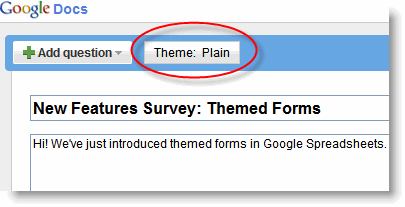 form themes