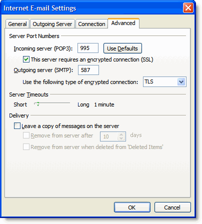 configure ucm6108 email settings for gmail