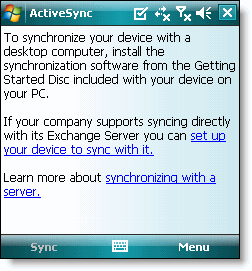 Google sync windows mobile