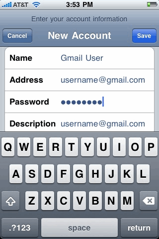 gmail on your iphone