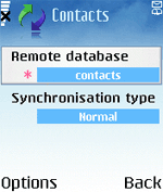 Sync type is normal