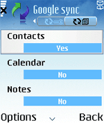 Only contacts set to yes