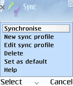 Select synchronise