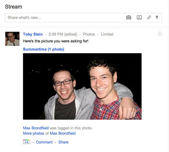 Google+ ảnh bài từ Picasa