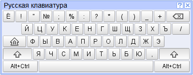 virtual keyboard