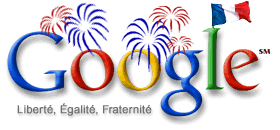 Vive la France! Google celebrated Bastille Day