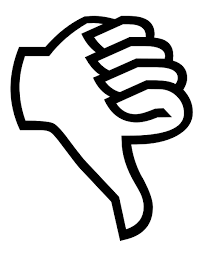 http://commons.wikimedia.org/wiki/File:Symbol_thumbs_down.svg