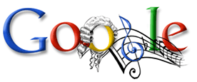 Percival 모짜르트 250주년 기념 구글 로고