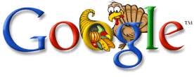 Google Doodle Thanksgiving 2001