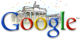 Google Doodle German Reunification Day 2002