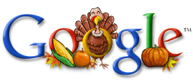 Google Doodle Thanksgiving 2002