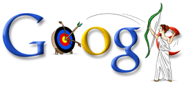 Google Doodle Atény 2004: Lukostřelba