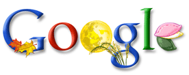 Google Doodle Korean Thanksgiving 2005