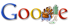 Google Doodle Thanksgiving 2006