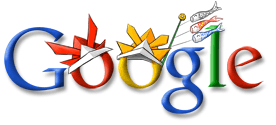 Google Doodle Children's Day 2008 - Japan