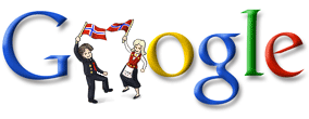 Google Doodle Norwegian Day 2008