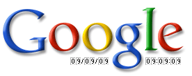 Google Doodle 09/09/09 09:09:09