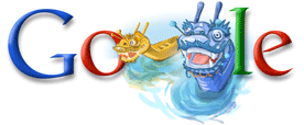 Google Doodle Dragon Boat Festival 2009 - Multiple Cities on Various Dates