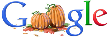 Google Doodle Canadian Thanksgiving 2010