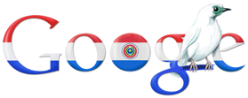 Google Doodle Paraguay Independence Day 2010