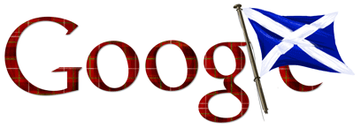 Google Doodle St. Andrew's Day 2010