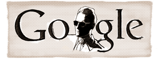 Google Doodle Birthday of Taha Hussein
