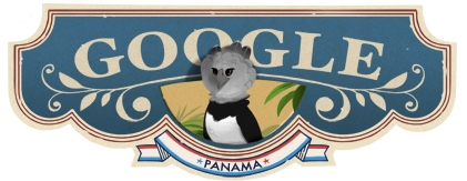 Google Doodle Panama Independence Day