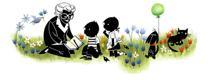 Google Doodle 100th Birthday of Annie M.G. Schmidt