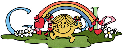 Google Doodle 76th Birthday of Roger Hargreaves