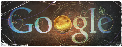 Google Doodle Mikhail Lomonosov's 300th Birthday