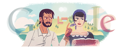 Google Doodle Adolfo Bioy Casares' 98th Birthday
