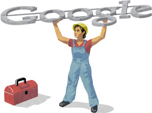 Google Doodle Worker's Day/Labor Day 2012