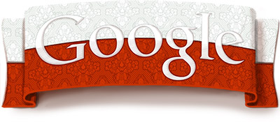 Google Doodle Poland Independence Day 2012