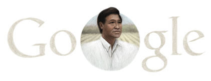 Google with Cesar Chavez - at Easter