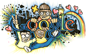 Doodle 4 Google Competition: 'My Community' by Daniel Thorne