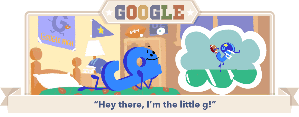 Google Gameday Doodle
