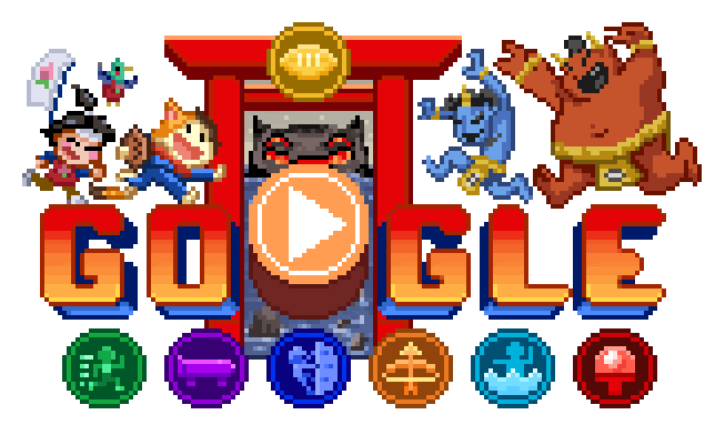 Google doodle champion island games