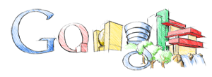 Frank Lloyd Wright-inspired Google logo