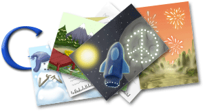 google 2009 logo doodle