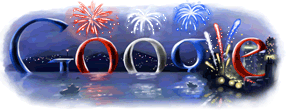 Happy 4th of July from Google