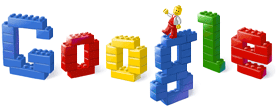 Google Doodle - 50th Anniversary of the Lego brick