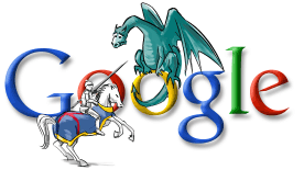 Google Doodle 2004 - St. George's Day