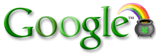 St.Patrick's Day - Google Doodles
