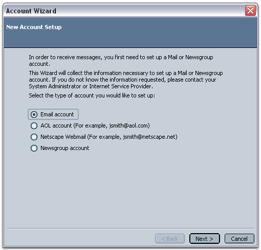 gmail account setup. full Gmail email address
