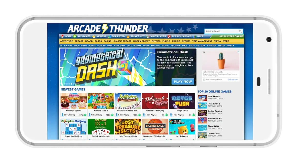 Arcade Thunder  Google for Publishers