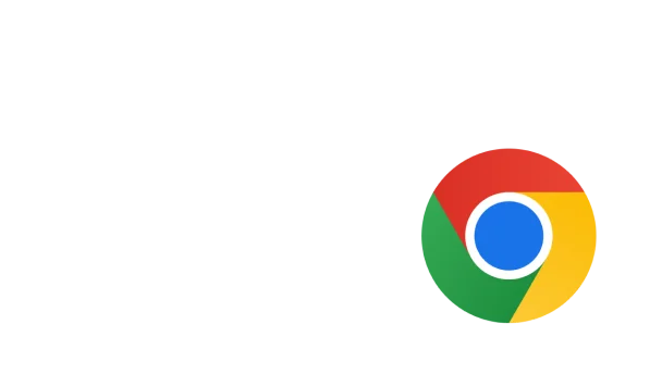 The Chrome ball logo.